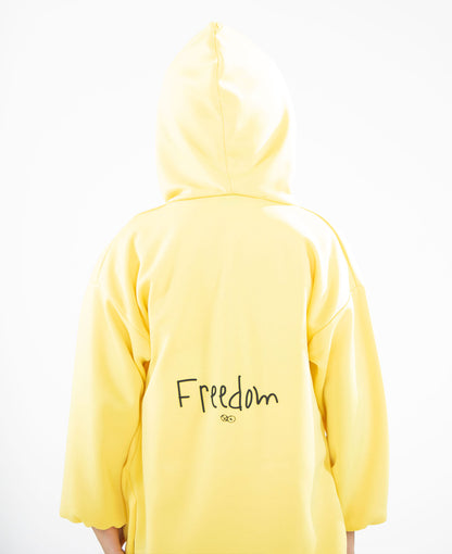 HOODIE MILOOW YELLOW - FREEDOM